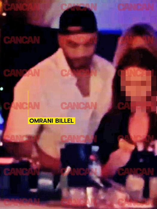 Billel Omrani și sosia Biancăi Drăgușanu