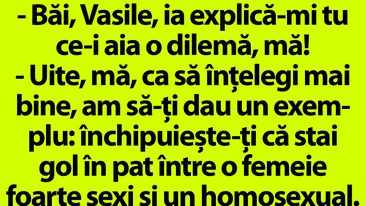 BANCUL ZILEI | Băi, Vasile, ce este aia o dilemă?
