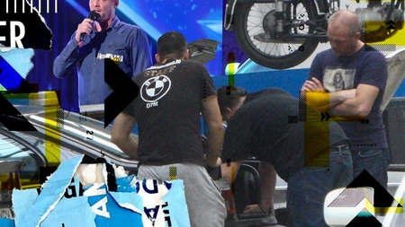 Mecanicul care a câștigat ultima ediție “Românii au talent” s-a întors la munca de jos… L-am filmat ”în tură” la service-ul auto! Imagini fabuloase, în premieră națională!