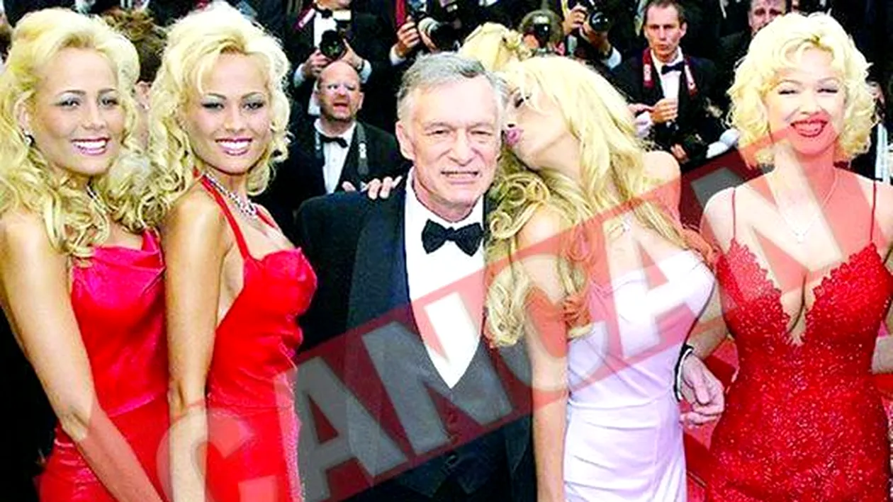 Hugh Hefner si-a dus iubita la fertilizare in vitro