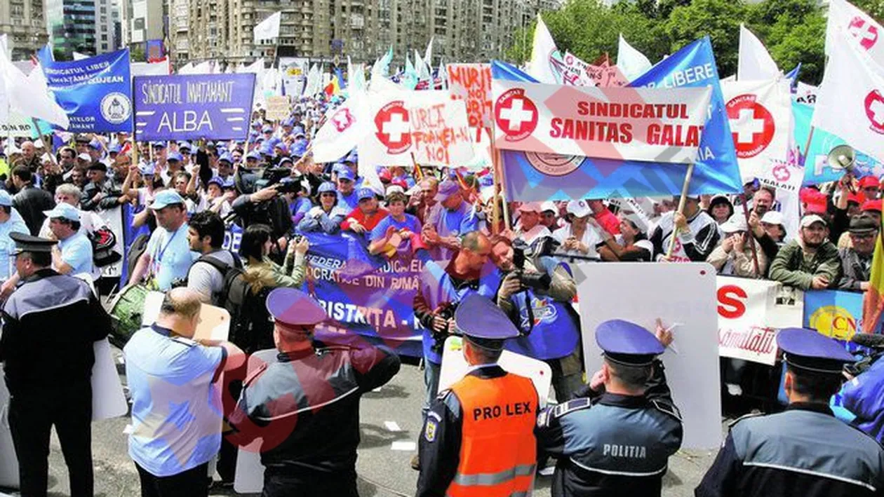 Capitala, sub asediul protestatarilor