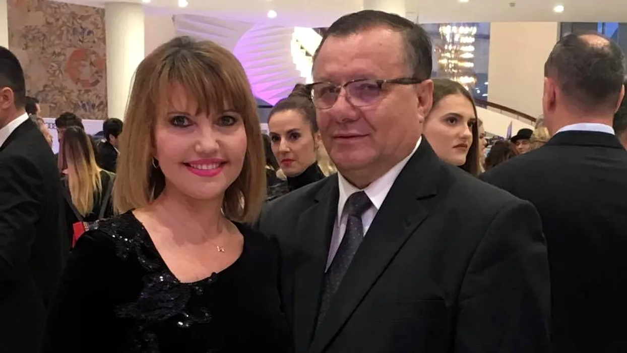 Marina Almășan și George Cornu. Foto: Facebook