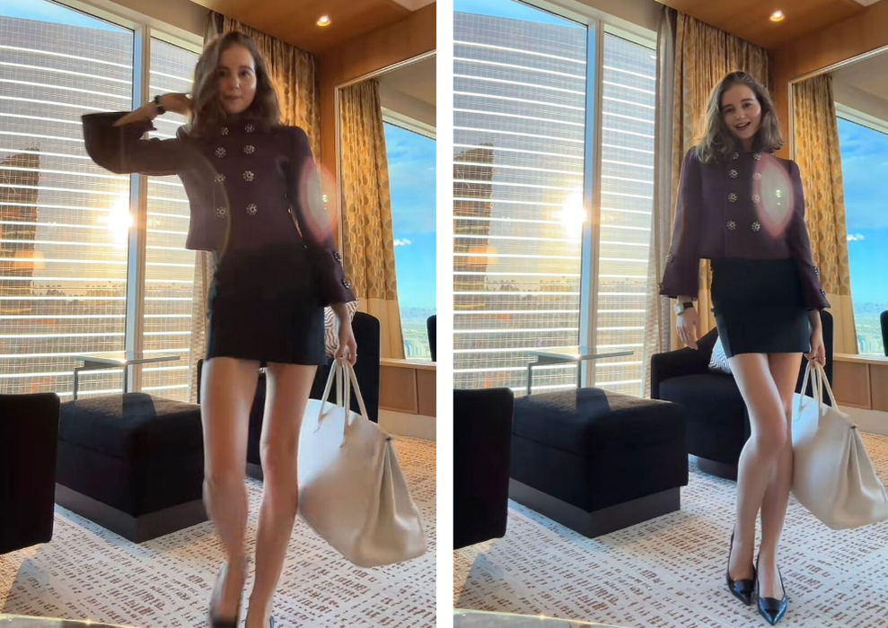 Ce mașină conduce Irina Columbeanu Sursă foto: TikTok