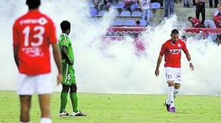 Pe Steaua o asteapta iadul in "Tara Sfanta"! Fanii au aruncat o grenada la meciul lui Maccabi Haifa!