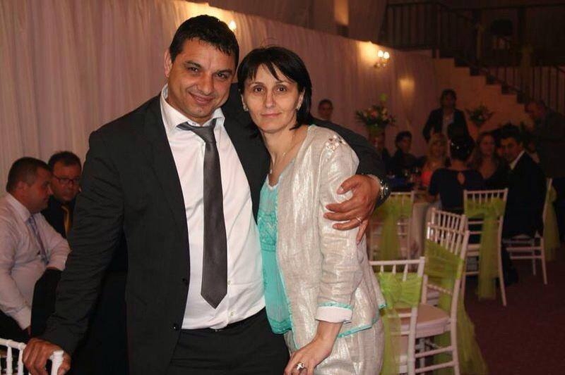 Dana și Ionel Ganea, în perioada când formau un cuplu