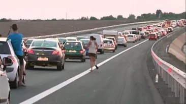 Accident pe Autostrada Soarelui! Traficul este blocat