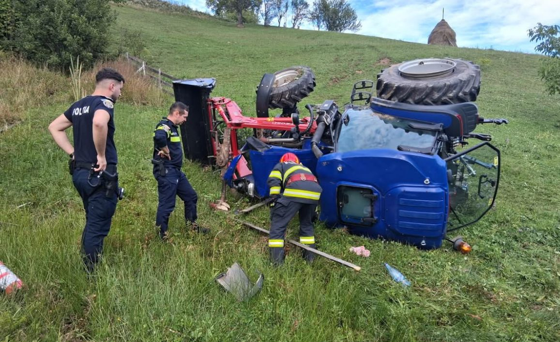 Ionuț a murit strivit de tractorul pe care intenționa să îl repare/ sursă foto: Facebook
