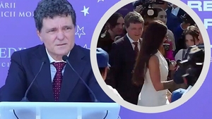Nicușor Dan s-a întâlnit cu ispita de la Insula iubirii 2025! Momentul în care președintele României îi zâmbește pofticios