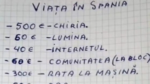 "Dacă ne mai trebuie, ne împrumutăm!" Câți bani costă să trăiești o lună în Spania, de fapt. Un român a făcut întreg calculul