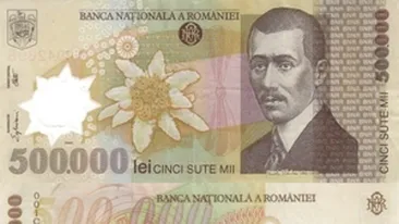 Tu mai ai așa ceva acasă? Câți lei costă o bancnota de 500.000 de lei cu chipul lui Aurel Vlaicu, pe OLX, în 2022