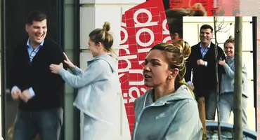 Imagini superbe: Simona Halep și Toni, tare fericiți împreună