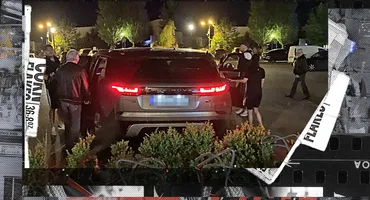 Revine în forță Irinel? Filmat ca pe vremuri, cu șofer & două puștoaice luate „la pachet pe cameră”