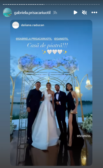 Daliana Răducan, Răzvan Simion, Gabriela Prisăcariu, Dani Oțil / Foto: Instagram