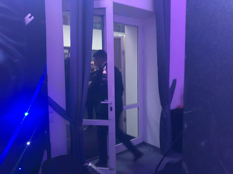 Cei doi s-au retras în zori de la evenimentul din Capitală