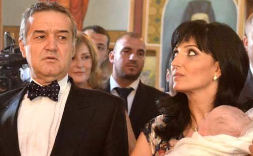 Gigi Becali alături de soția sa, Luminița