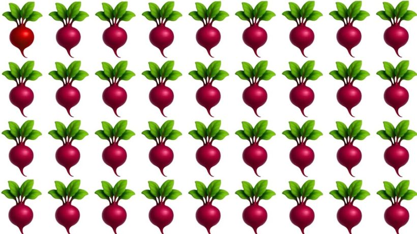 Test IQ exclusiv pentru genii | Găsiți ridichea diferită, în maximum 6 secunde