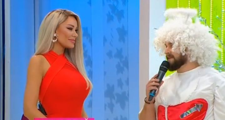 Bianca Drăguşanu şi Victor Slav, puşi în faţa unor întrebări „picante” de Valentine’s Day: „Unde aţi conceput copilul?”