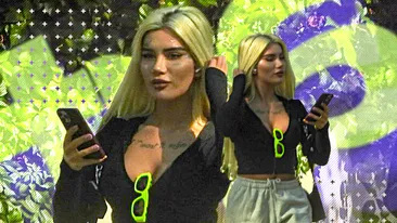 Incredibil! Cu ce a putut să se încalțe Bia Khalifa! A uimit toți trecătorii de pe străzile Capitalei!