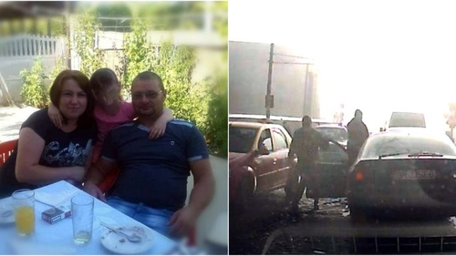 Nervii în trafic i-au adus moartea! Bărbatul a depășit coloana de mașini, după ce s-a certat cu un alt șofer! Mașina în care se aflau el și soția lui a fost spulberată de tren VIDEO