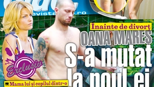 A aparut noul numar al revistei Ciao! Inainte de divort, Oana Mares s-a mutat la noul ei iubit