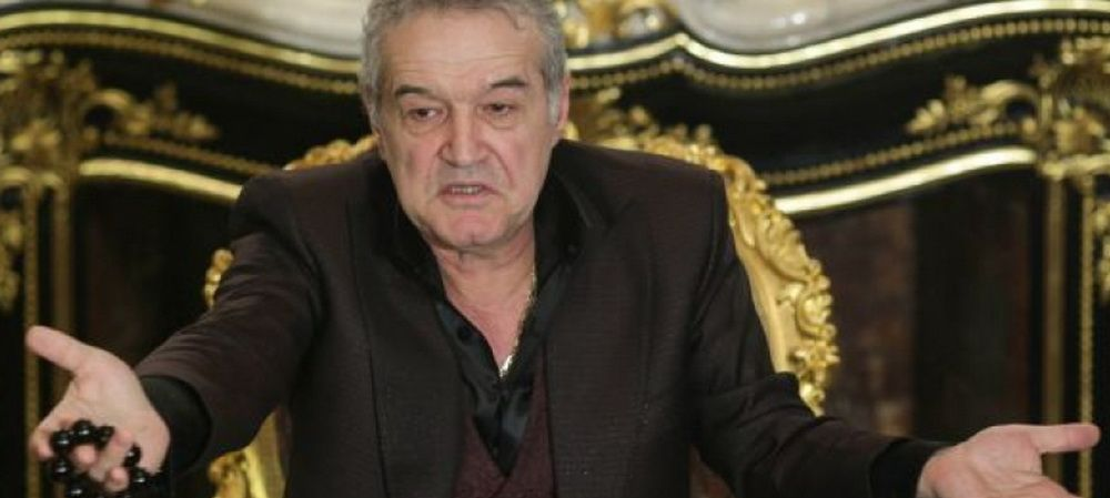 Gigi Becali, umilit în Poiană