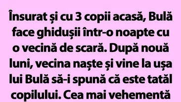 BANC | Bulă își lasă vecina însărcinată