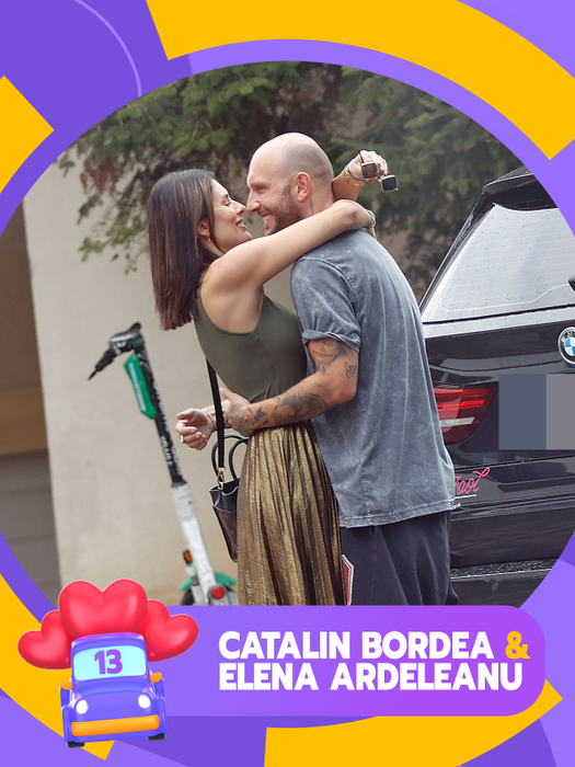 Cupidon lovește cu Top 50 pupăcioșii showbiz-ului! Gina Pistol și Smiley i-au întrecut pe Bodi și Ema Uta! Atenție, imagini interzise celor…singuri!