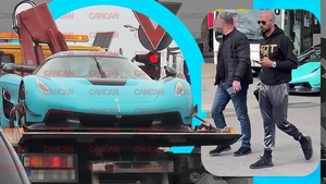 Fraţii Tate şi-au făcut fenta în Capitală cu bolidul de 3 milioane de €, apoi... Bijuteria pe 4 roți a lui Andrew, "deocheată" și săltată!