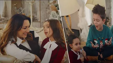 Eva şi David Măruţă au lansat două colinde emoționante. Andra a avut piele de găină când le-a văzut videoclipurile, iar Cătălin Măruță este tare mândru de reușitele lor | VIDEO