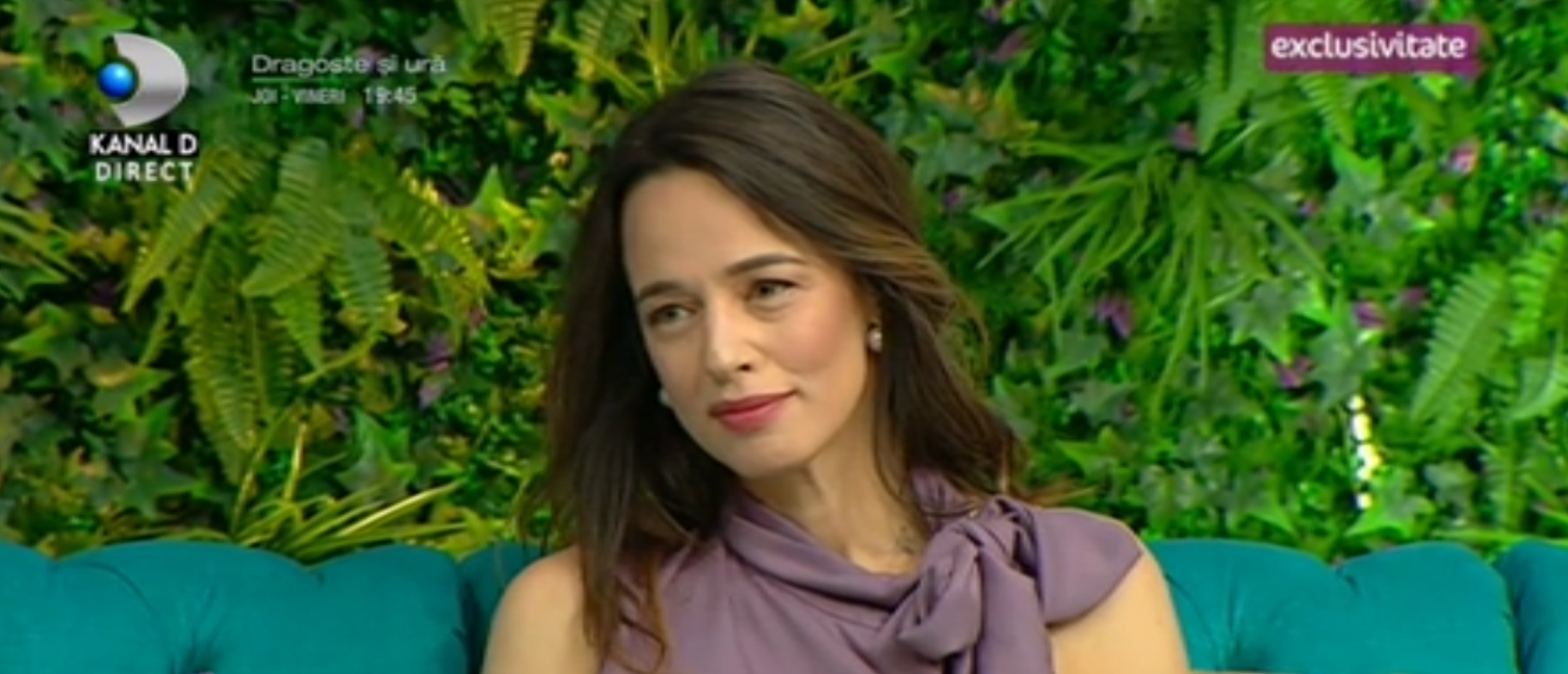 Andreea Raicu, cu cearcănele cât pumnul în timpul primei apariții la TV după ce a ajuns la spital