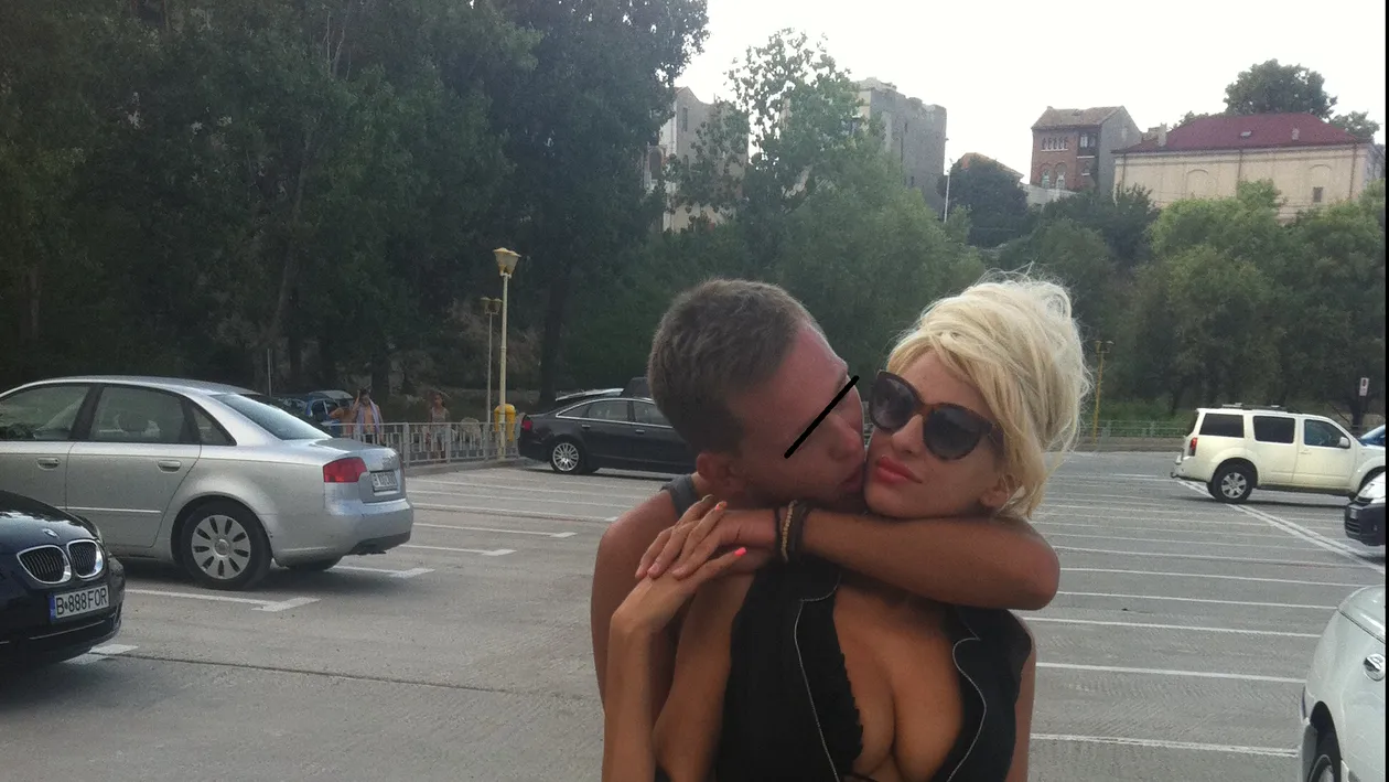 Rasturnare de situatie! Sanziana Buruiana a mintit! Iat-o sarutandu-se cu barbatul despre care spunea ca este un fan obsedat!