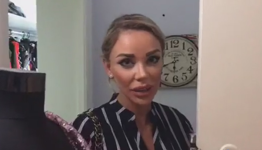 Imagini exclusive din atelierul Biancăi Drăguşanu! Cum arată o zi din viaţa vedetei