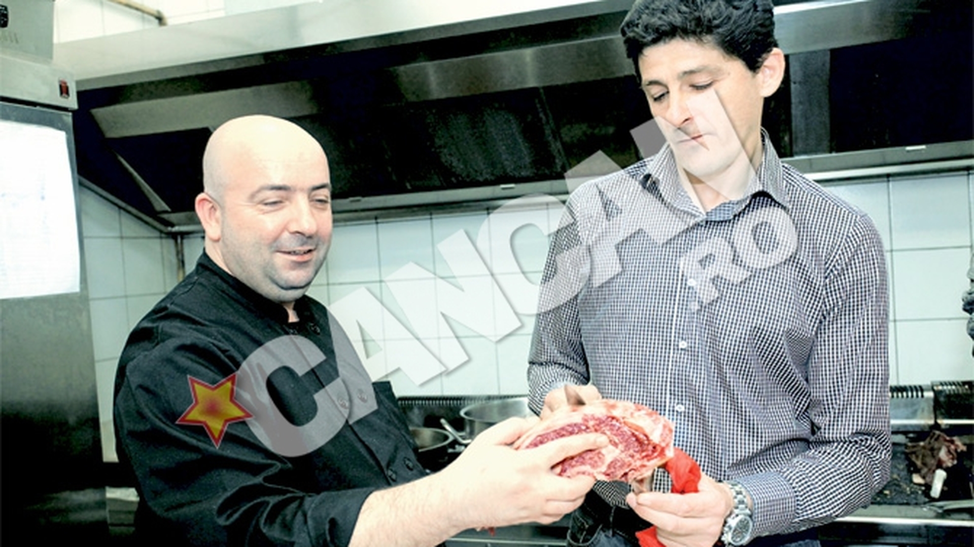 Balint Si Belodedici au preparat carne de vita adusa din Tara Bascilor!  Bucatari pentru o zi