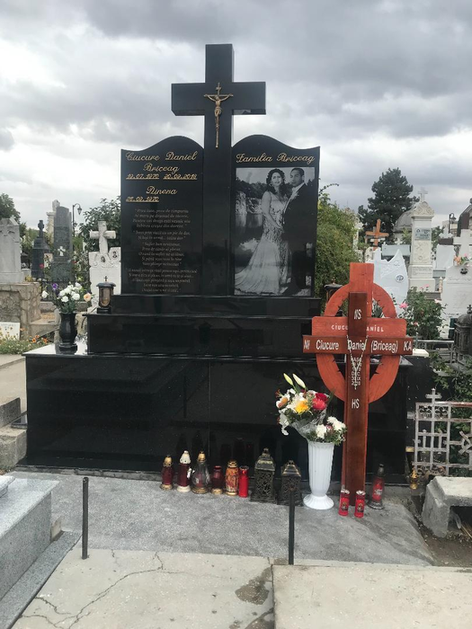 Mormântul lui Daniel Radu, zis ”Briceag”