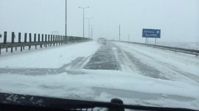 Circulatie îngreunată pe A2 şi A3, DN3-blocat