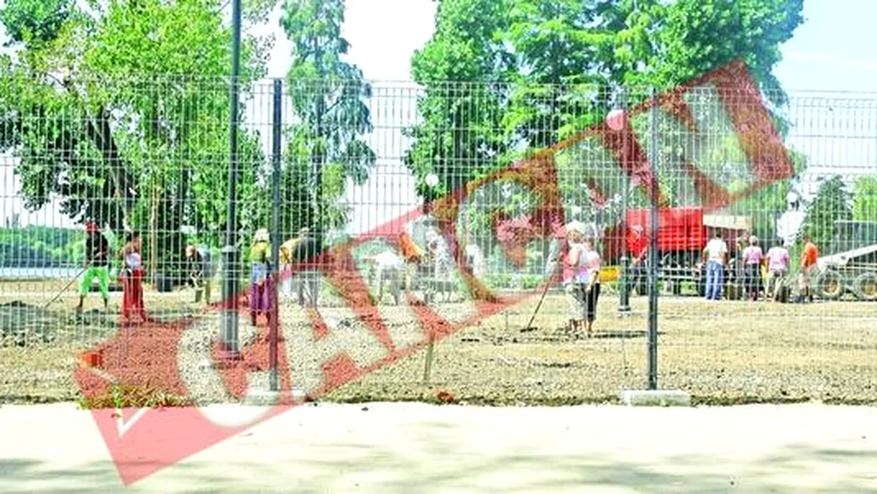 Parcul care a luat locul teraselor de fite din Herastrau, aproape gata