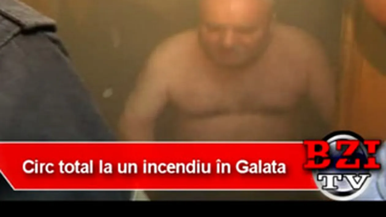 VIDEO HALUCINANT! Apartamentul lui ardea, el era asfixiat in casa si nu-i lasa pe pompieri sa intre - Am pus o oala pe foc si a scazut apa! Reactia vecinilor e geniala: Te prind eu, tu-ti crucea ma-tii