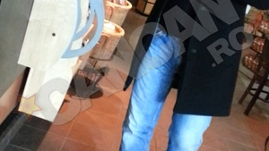 Serban Huidu, de nerecunoscut! Carcotasul isi ascunde chipul cand isi cumpara cafeaua de la mall!