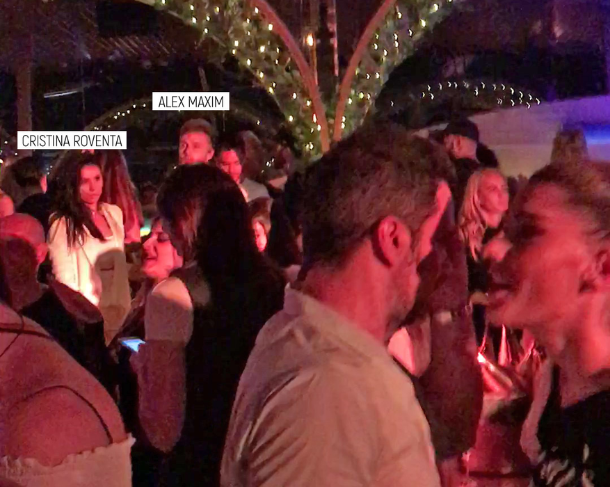 Maxim şi Cristina au fost plăcut impresionaţi de atmosfera din club