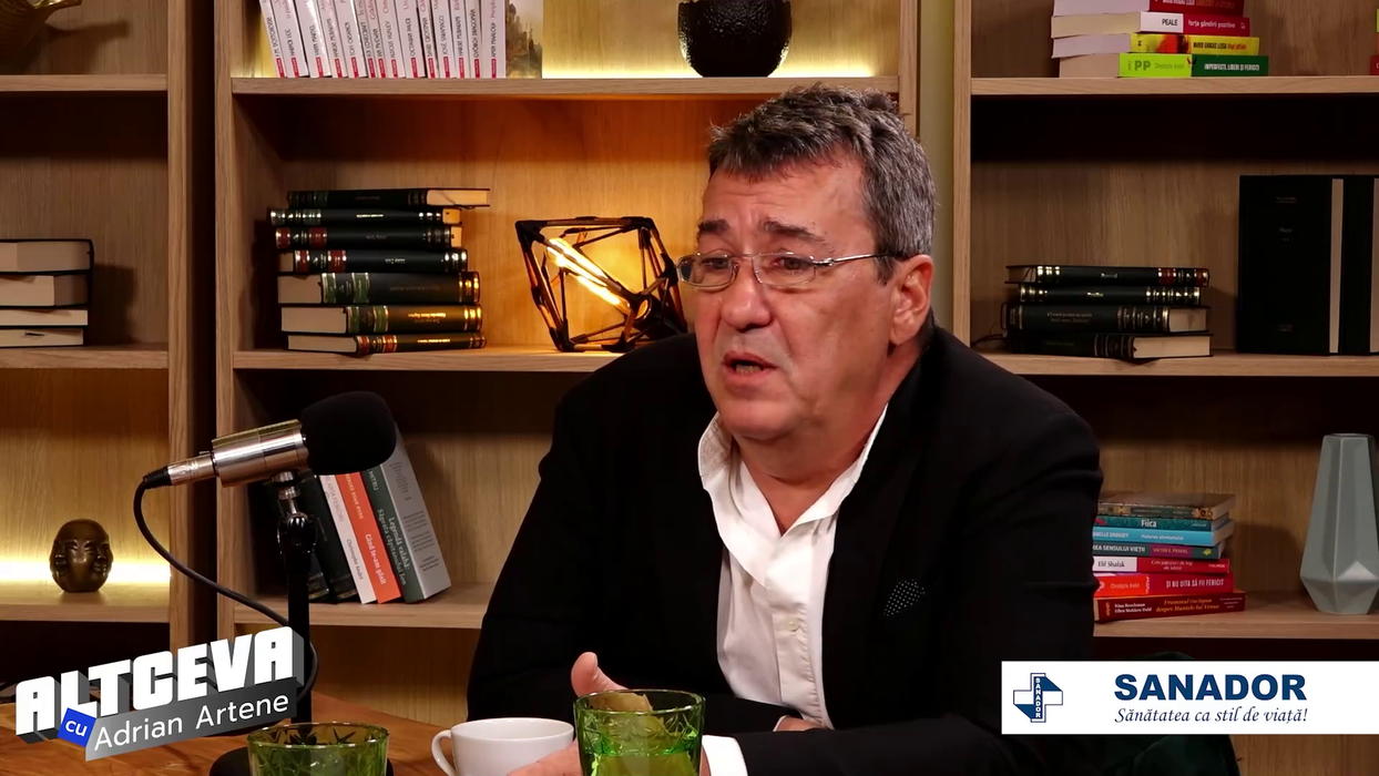 Florin Chilian este protagonistul celei mai recente ediții a podcastului "ALTCEVA cu Adrian Artene" (Foto: captură video)