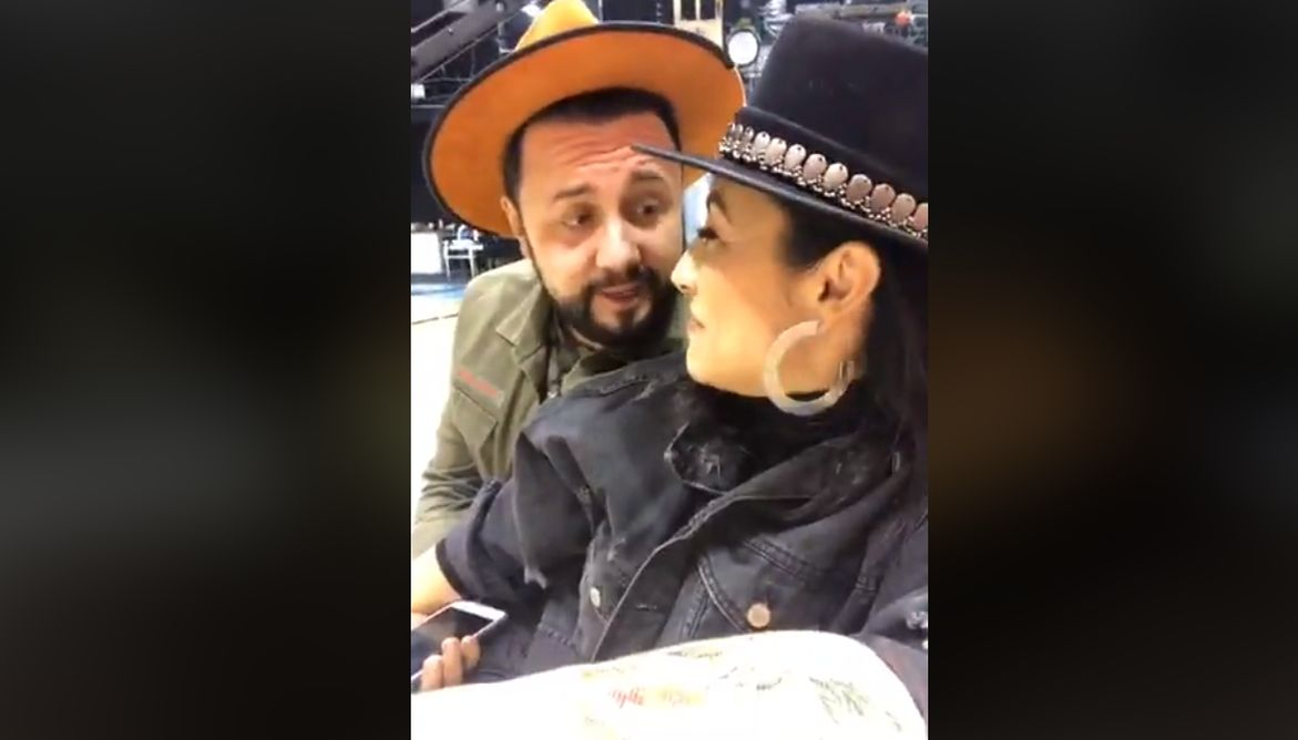 Andra a intrat în direct cu fanii, iar Măruță a intervenit. Dialog inedit: „Ai venit tu și i-ai zis lui nevastă-ta să mergeți acasă că gata!”