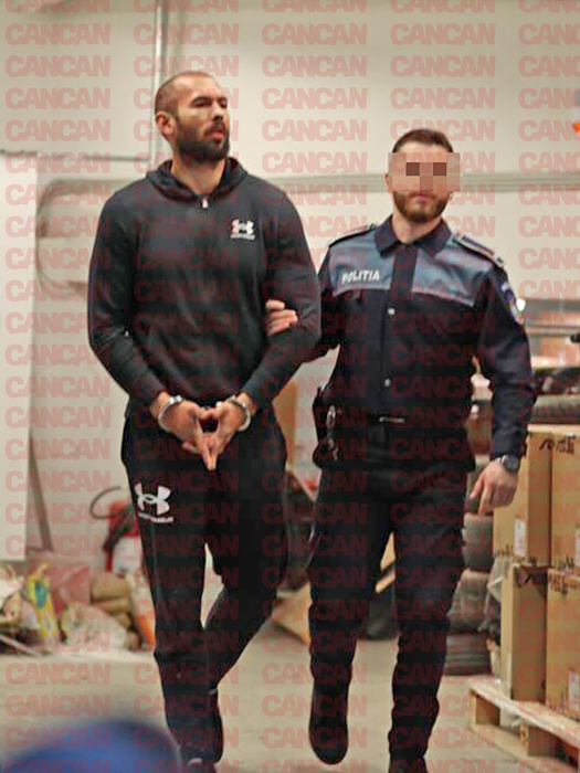 Andrew Tate și fratele lui, Tristan, au fost audiați la DIICOT. Sursă foto: CANCAN.RO