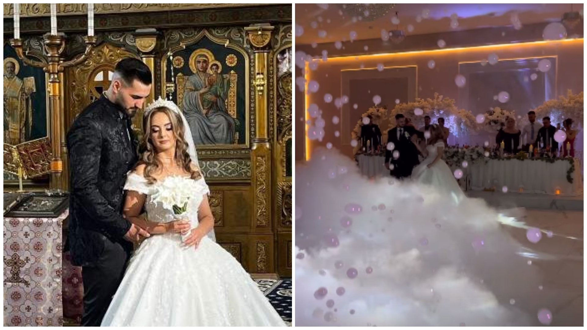 Nuntă în familia Mireasa! Câștigătorii sezonului 9 s-au căsătorit religios: primele imagini de la eveniment
