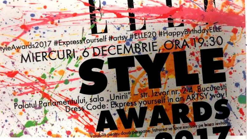 Imagini exclusive de la gala anului! Cum a şocat Antonia prin apariţia ei la Elle Style Awards 2017! Lista completă a câştigătorilor!