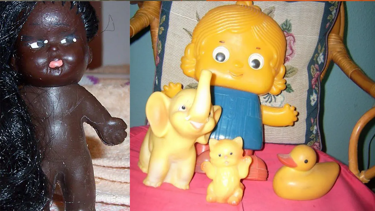 Din plastic, lemn si tabla! Uite ce jucarii visau copiii sa le lase Mos Nicolae in ghetute, in urma cu 25 de ani!