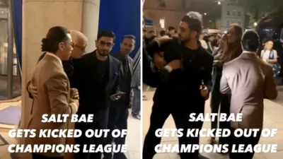Obraznicul bucătar al superstarurilor din fotbal, dat afară de la petrecerea campionilor europeni. Prietenul său și-a ieșit din minți