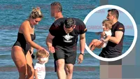 Imagini emoționante cu George Simion și familia la mare! Liderul AUR a ales litoralul românesc, iar micuțul Răducu a fost vedeta sejurului