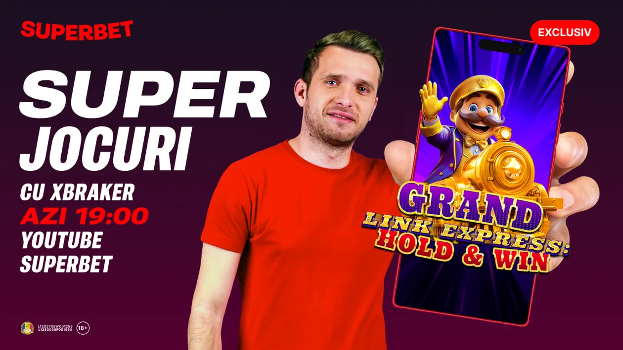 (P) SuperDistracție și SuperJocuri! Xbraker e Live de la 19:00