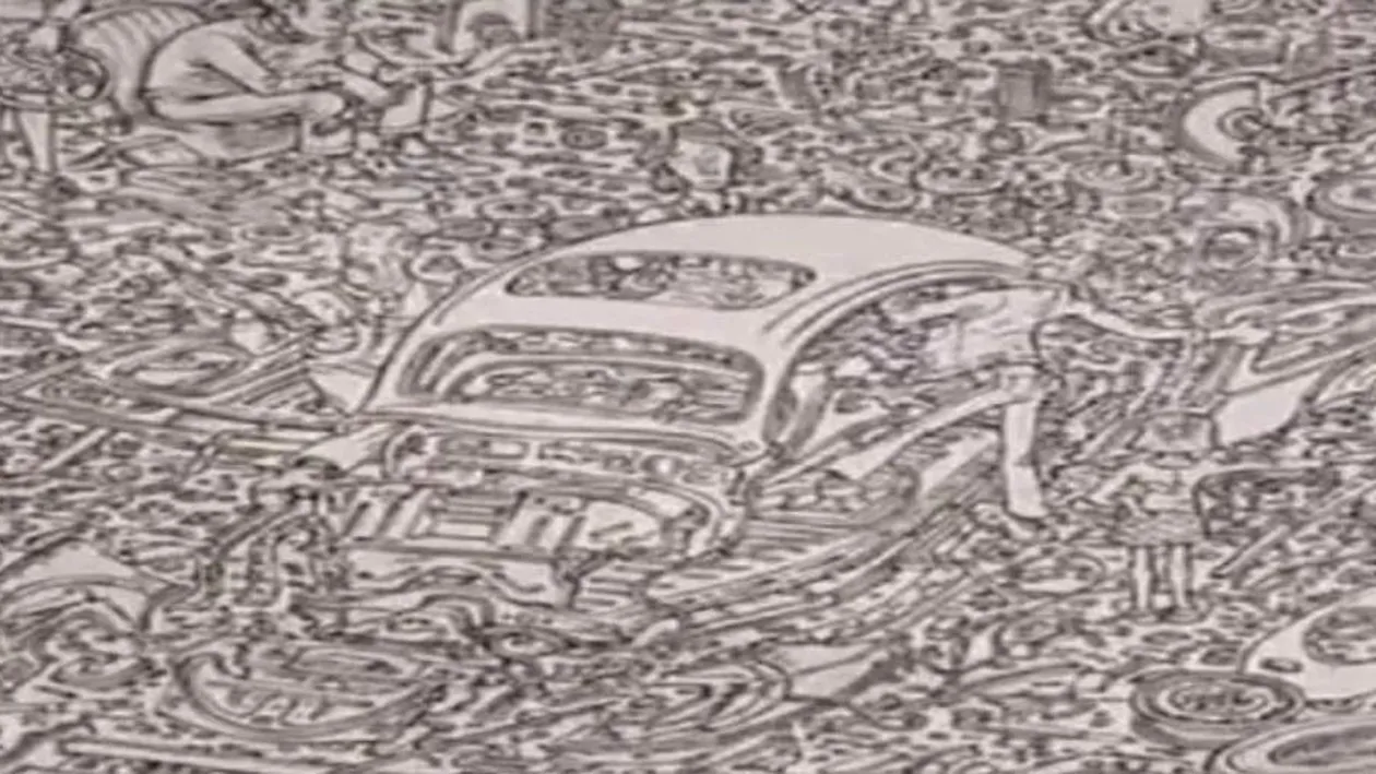 Iluzia optică a zilei! Îţi topeşte creierul: găseşte toţi oamenii din această imagine şi ai un IQ de top