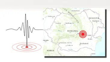 Cutremur în România, sâmbătă seara. Ce magnitudine s-a înregistrat în zona seismică Vrancea